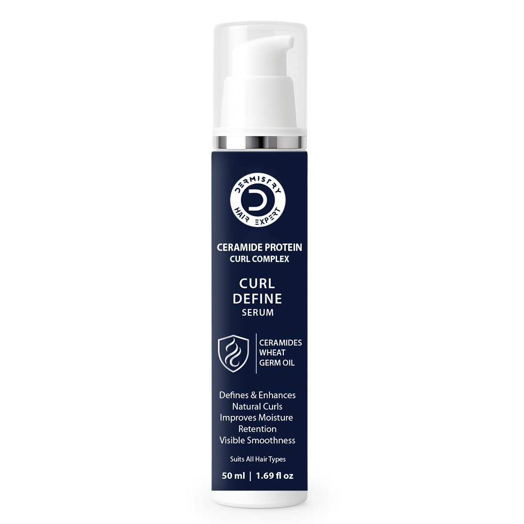 Curl defining hair serum